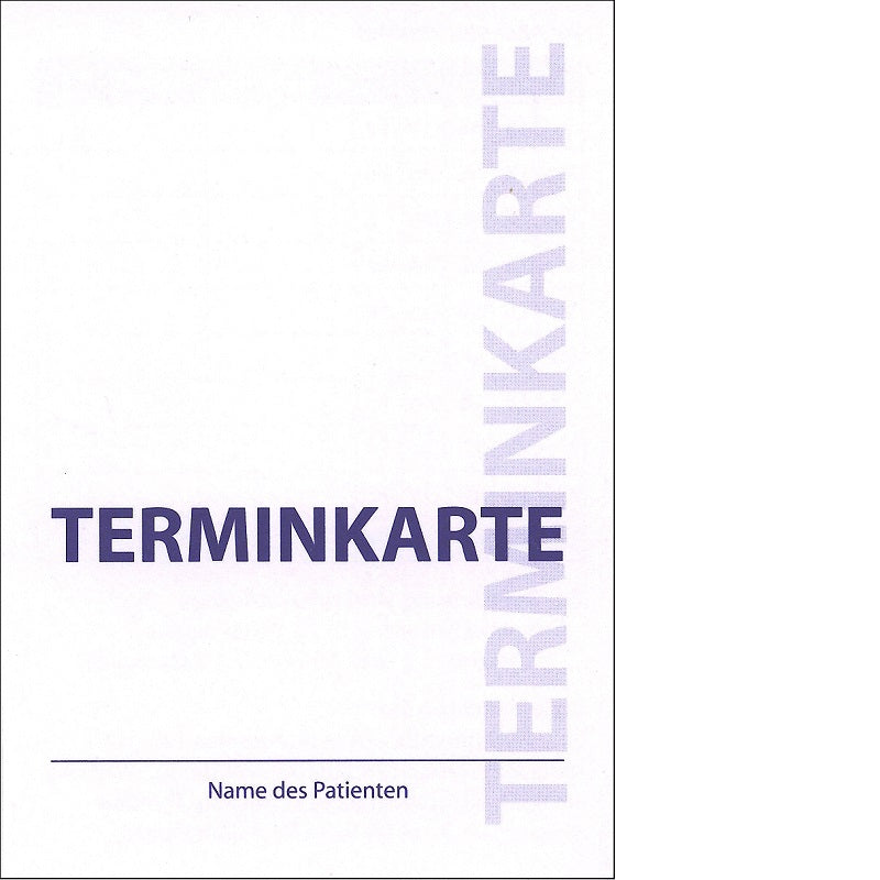 Terminkarten DIN A7