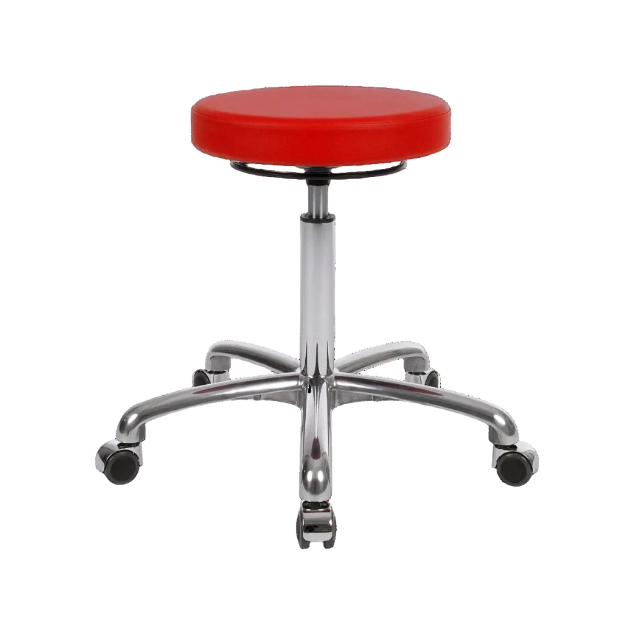 Arbeitshocker Lux mit Rollen