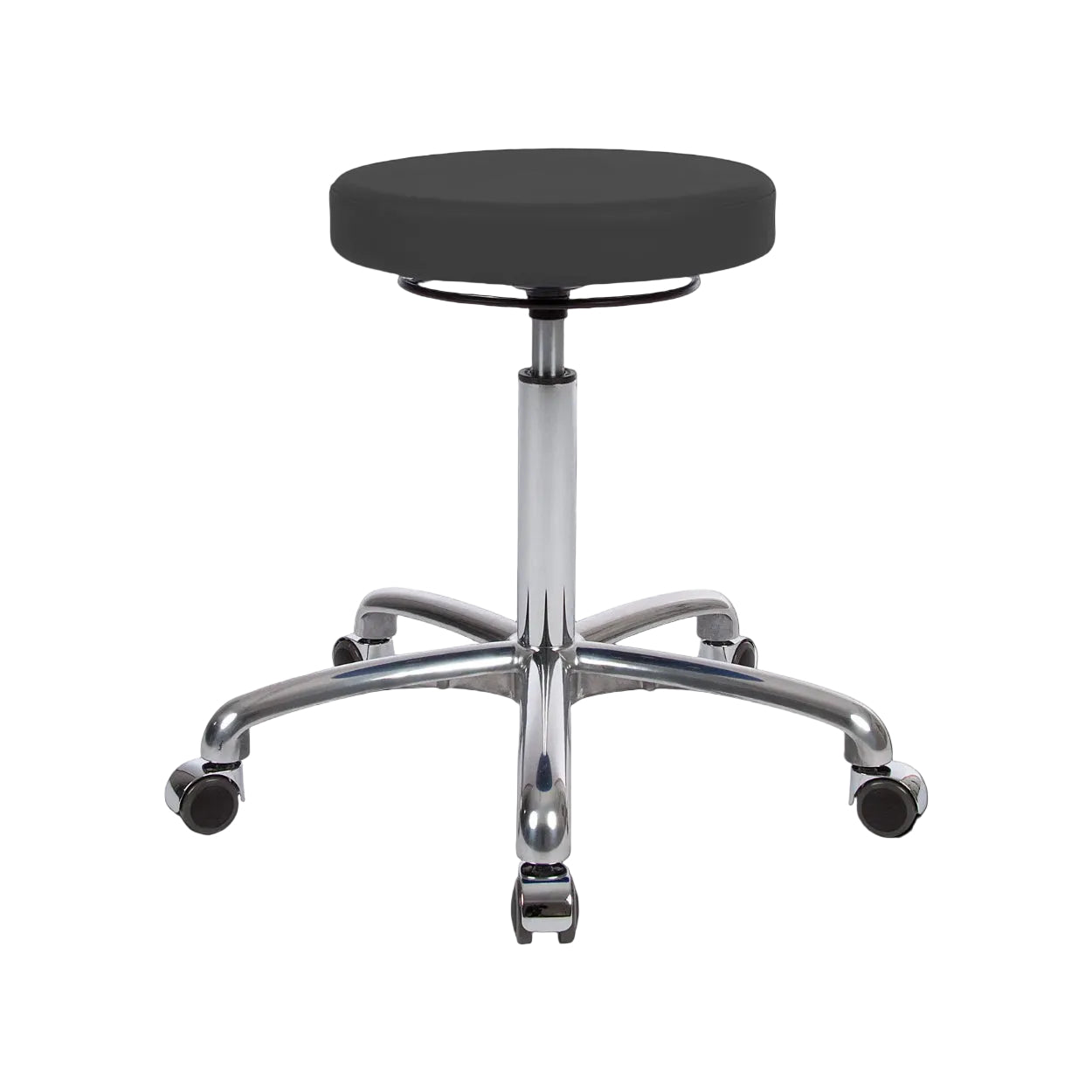 Arbeitshocker Lux mit Rollen
