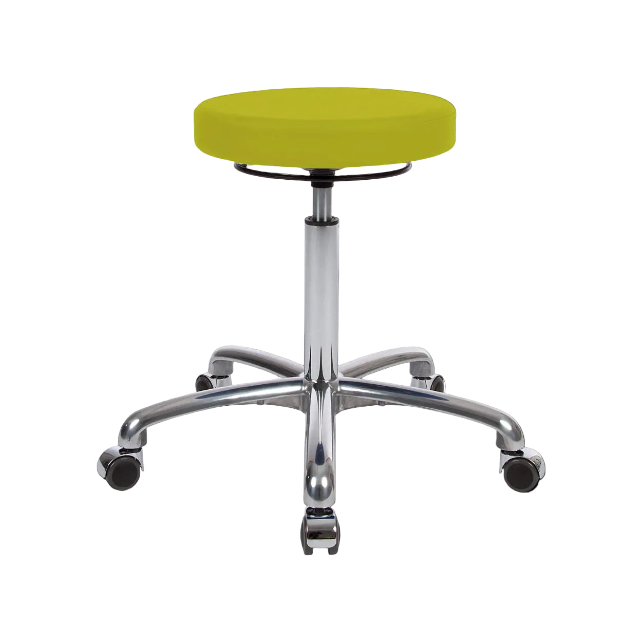Arbeitshocker Lux mit Rollen