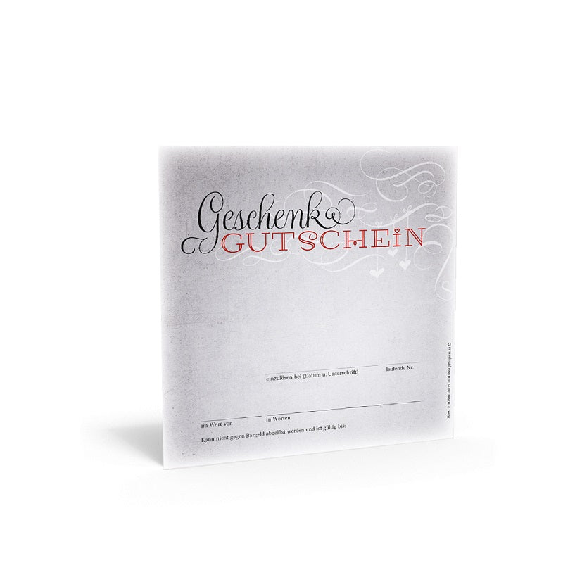Geschenk-Gutschein MA 828 inkl. Kuvert