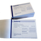 Zuzahlungsquittungen 250 SD-Sätze, DIN A6 quer