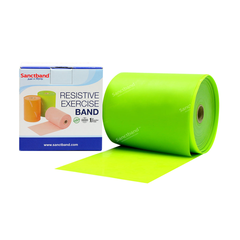 Sanctband Fitnessband Rolle à 46 m, limette
