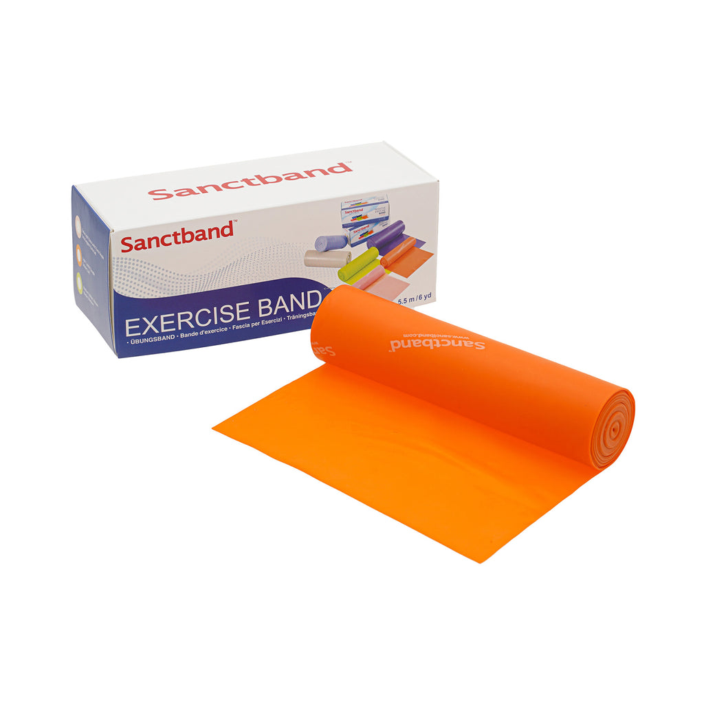 Sanctband Fitnessband Rolle à 5,5 m, orange
