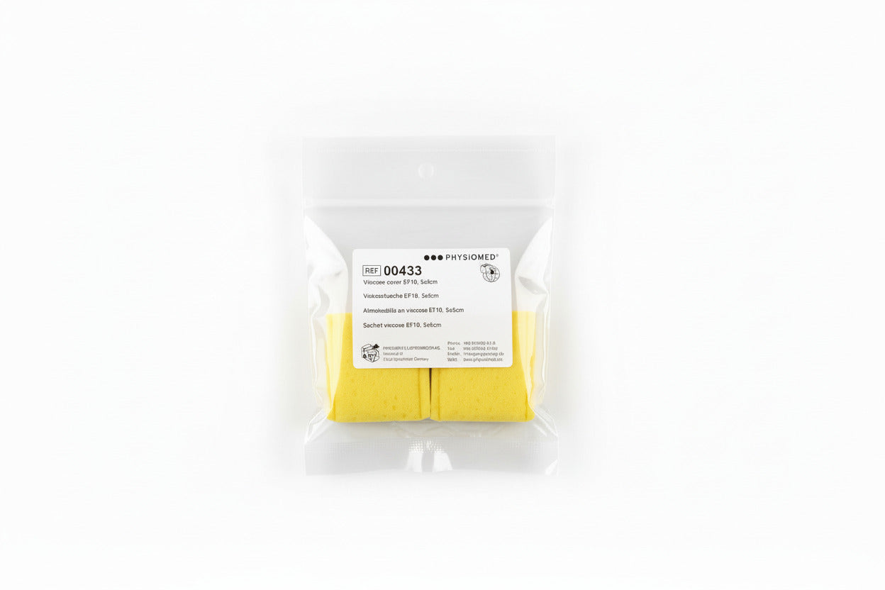 Schwammtaschen 5x5 cm für Physiomed Elektroden 3 x 3,5 cm