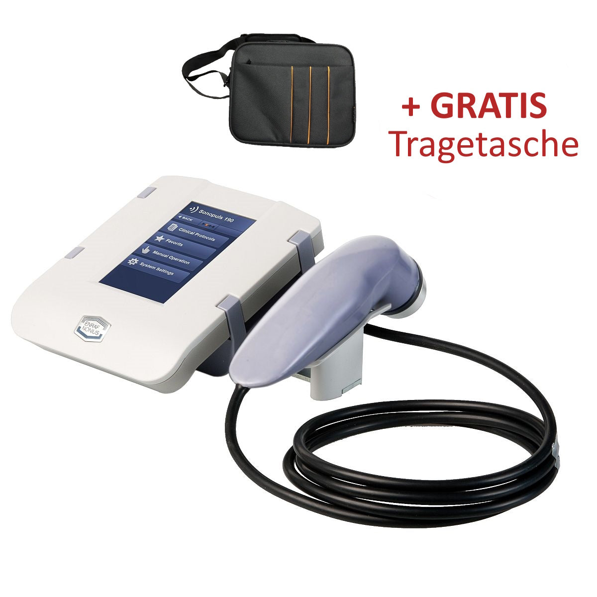 ENRAF SONOPULS 190 PHYSISONIC ES-7S1 Ultraschallgerät tragbar