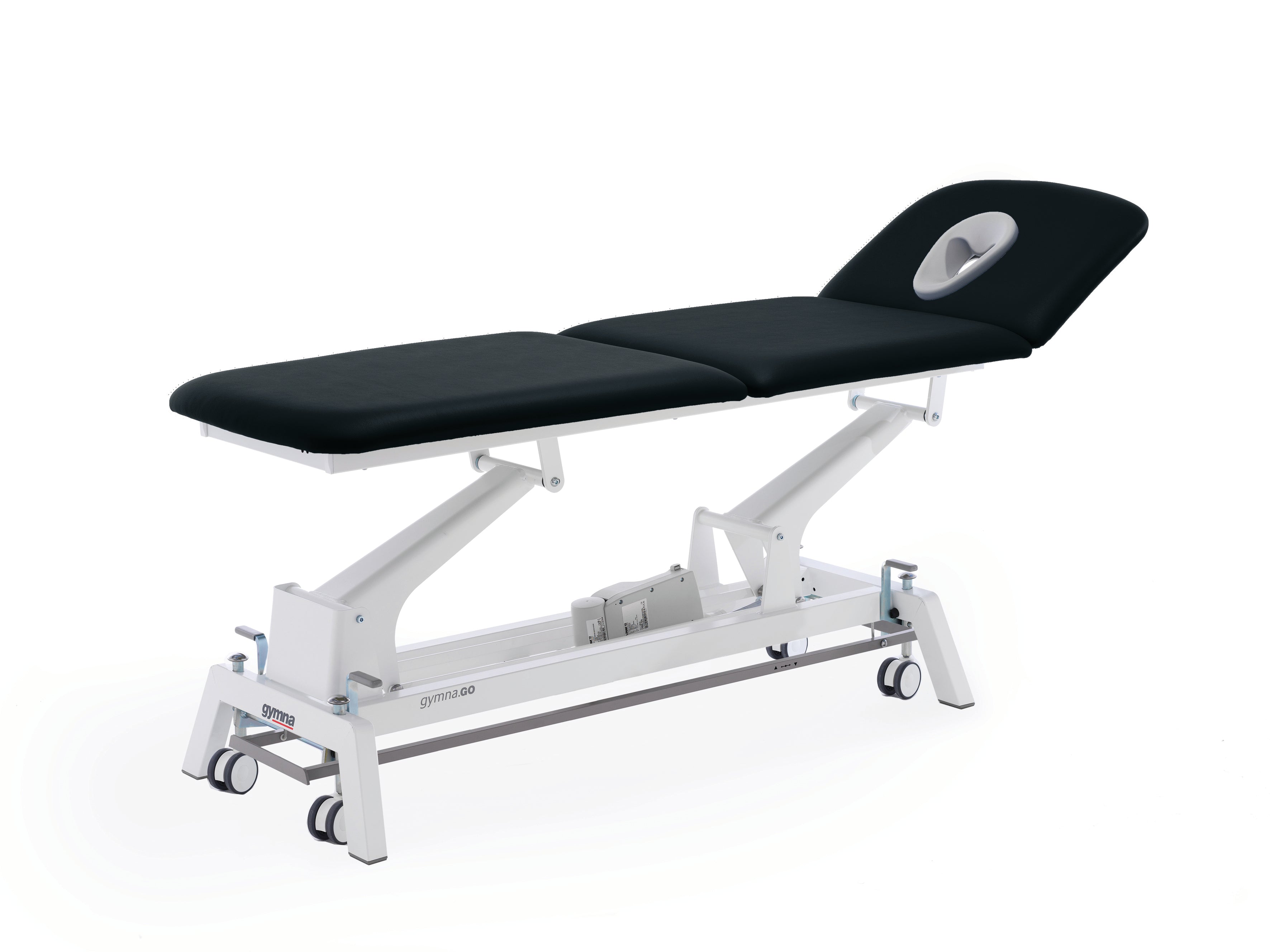 Therapieliege Gymna.GO FIT T3x i-Control – Sondermodell- 3-teilige Therapieliege mit Ergomax & Rädergestell