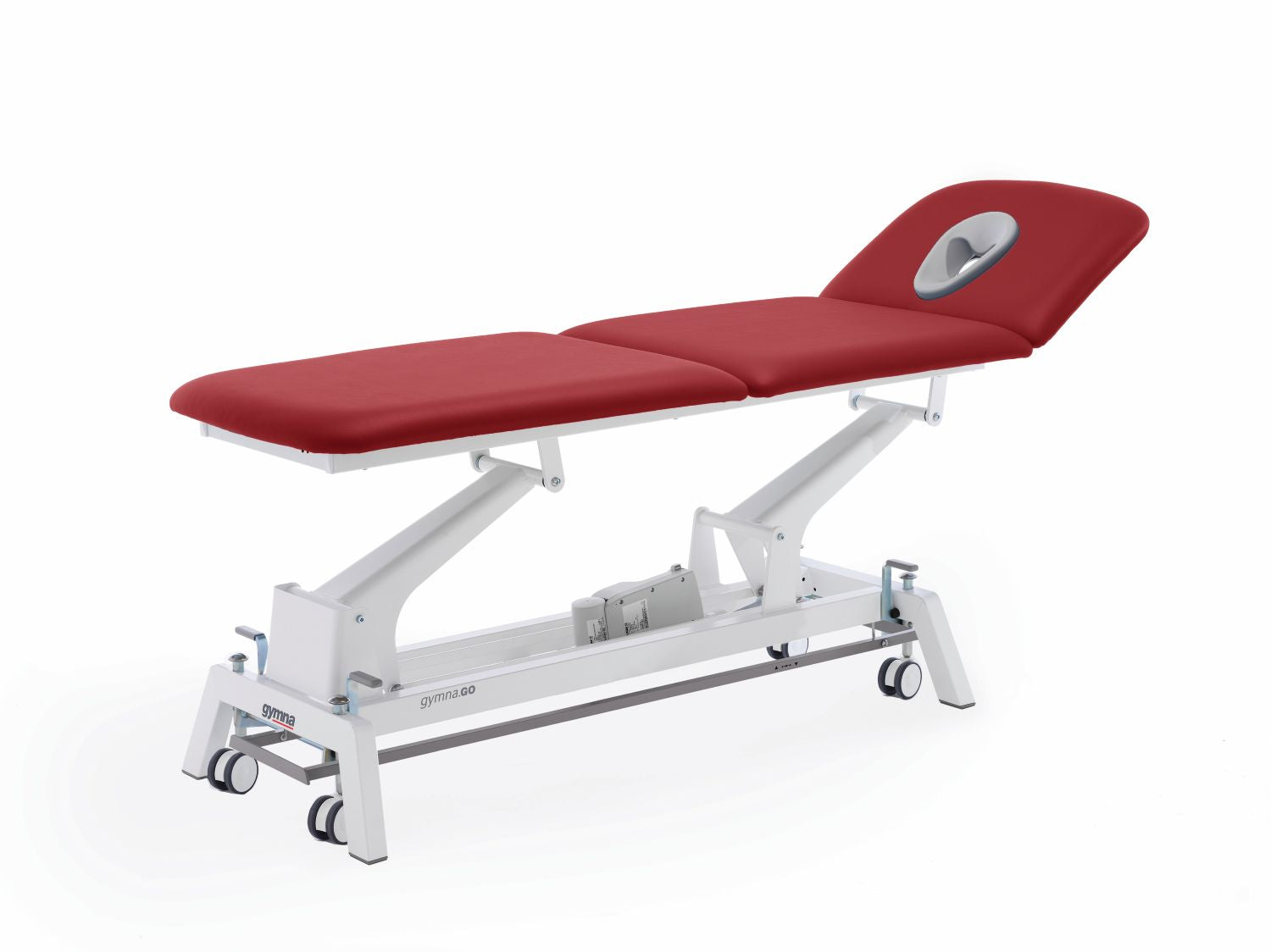 Therapieliege Gymna.GO FIT T3x i-Control – Sondermodell- 3-teilige Therapieliege mit Ergomax & Rädergestell