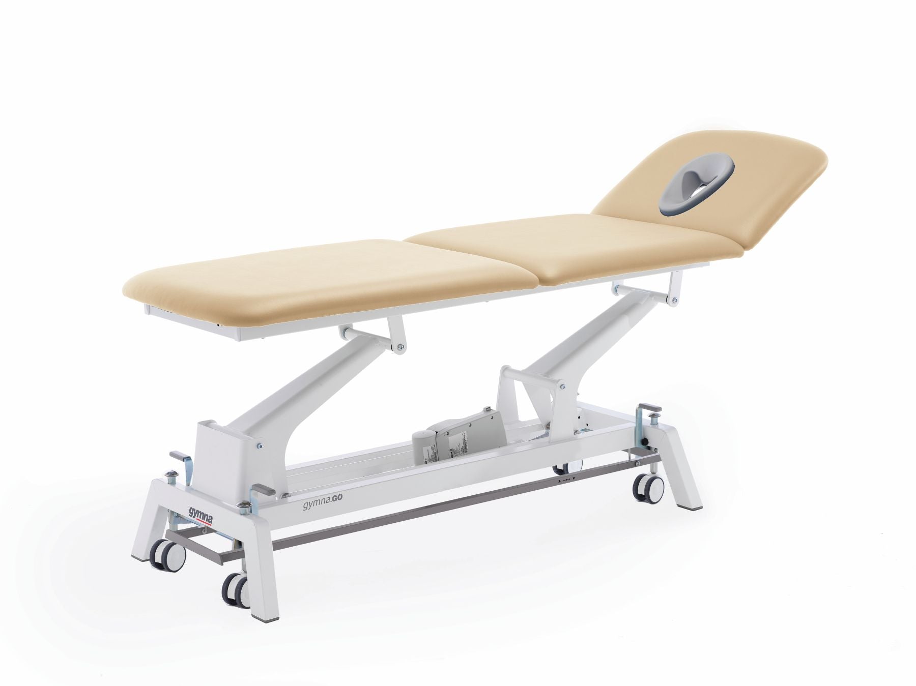 Therapieliege Gymna.GO FIT T3x i-Control – Sondermodell- 3-teilige Therapieliege mit Ergomax & Rädergestell