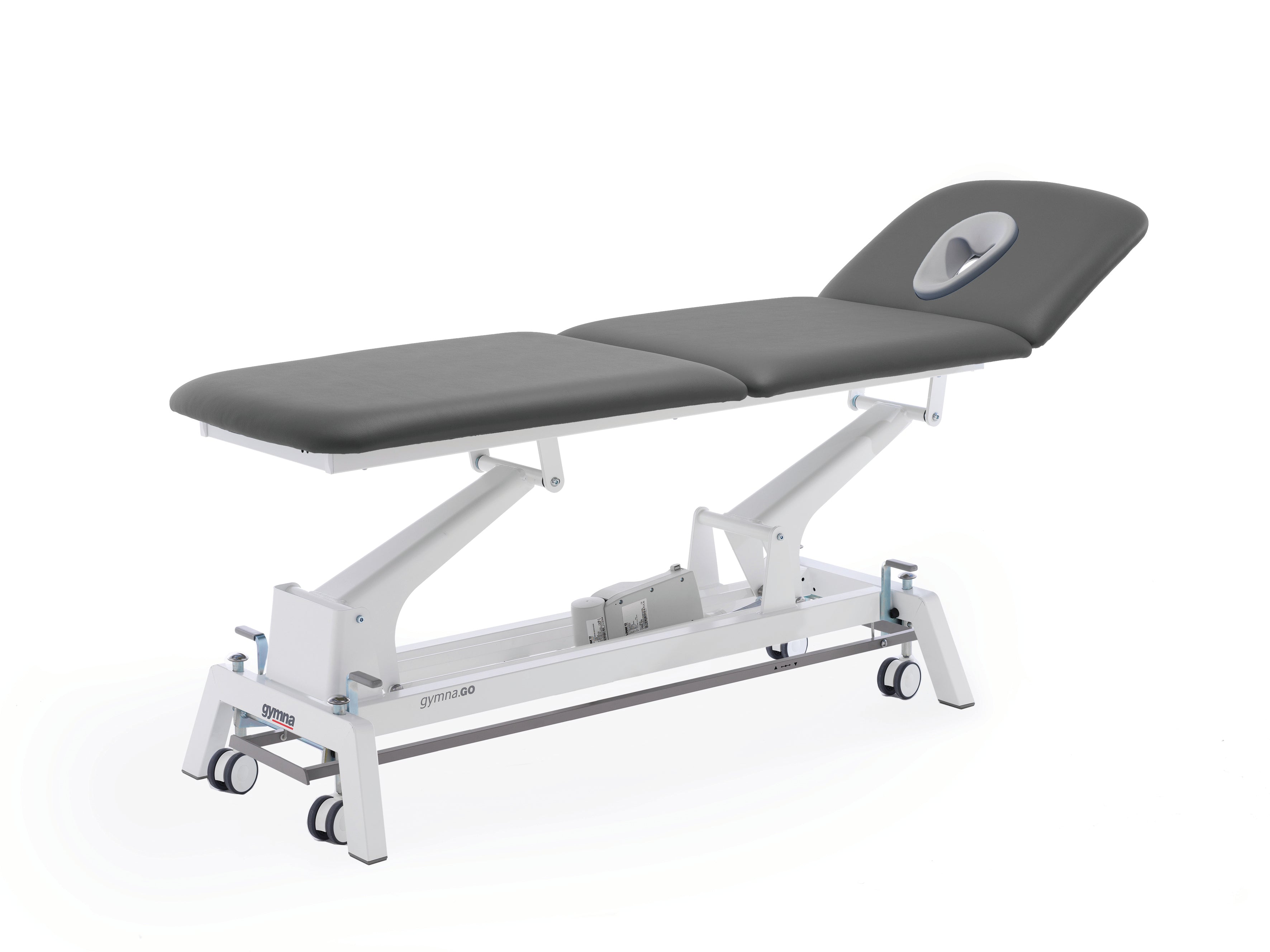 Therapieliege Gymna.GO FIT T3x i-Control – Sondermodell- 3-teilige Therapieliege mit Ergomax & Rädergestell