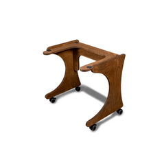 ManuTherm Rolltisch nussbaum