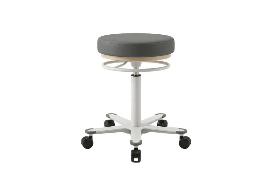 Rollhocker, höhenverstellbar ORBIT, anthrazit