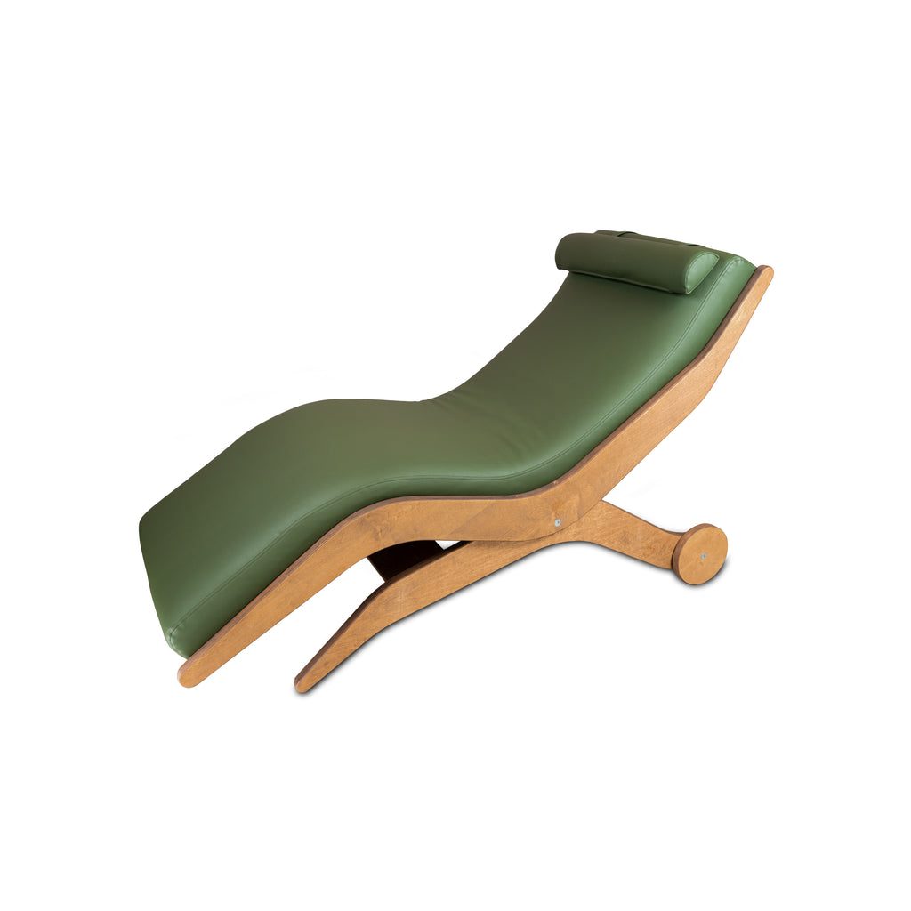 RelaxSensation RECOVERY – Einteilige Holz-Ruheliege mit ergonomischer Wellenform