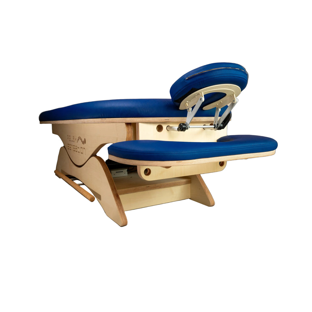 RelaxSensation SIMPLEX – 1-teilige Therapieliege mit gerader Holzliegefläche